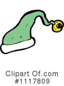 Santa Hat Clipart #1117809 by lineartestpilot