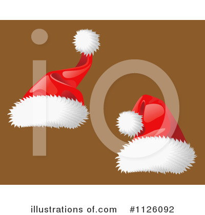 Royalty-Free (RF) Santa Hat Clipart Illustration by Vector Tradition SM - Stock Sample #1126092