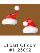 Santa Hat Clipart #1126092 by Vector Tradition SM