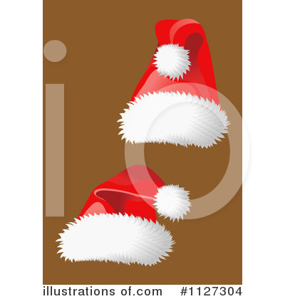 Royalty-Free (RF) Santa Hat Clipart Illustration by Vector Tradition SM - Stock Sample #1127304