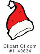 Santa Hat Clipart #1149834 by lineartestpilot