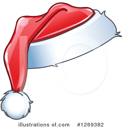 Royalty-Free (RF) Santa Hat Clipart Illustration by yayayoyo - Stock Sample #1269382