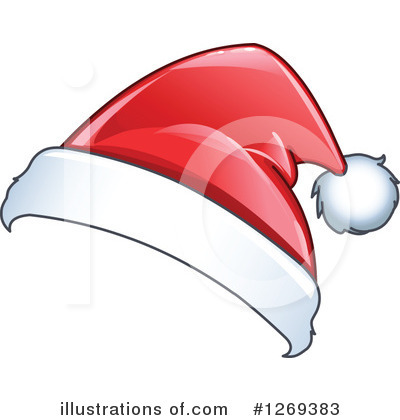 Royalty-Free (RF) Santa Hat Clipart Illustration by yayayoyo - Stock Sample #1269383