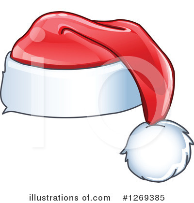 Royalty-Free (RF) Santa Hat Clipart Illustration by yayayoyo - Stock Sample #1269385
