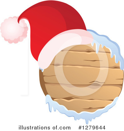 Santa Hats Clipart #1279644 by visekart