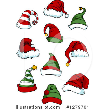 Elf Hat Clipart #1279701 by Vector Tradition SM