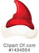 Santa Hat Clipart #1434554 by Vector Tradition SM