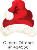 Santa Hat Clipart #1434556 by Vector Tradition SM