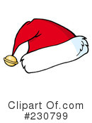 Santa Hat Clipart #230799 by Hit Toon