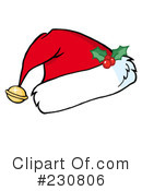 Santa Hat Clipart #230806 by Hit Toon