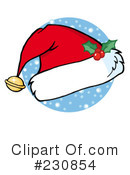Santa Hat Clipart #230854 by Hit Toon
