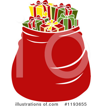 Royalty-Free (RF) Santas Sack Clipart Illustration by BNP Design Studio - Stock Sample #1193655
