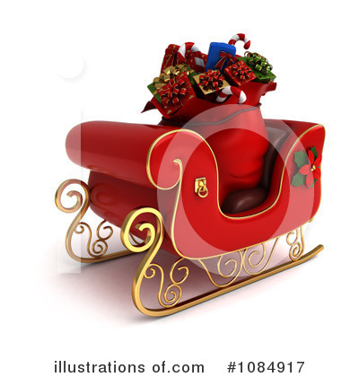 Santas Sack Clipart #1084917 by BNP Design Studio