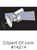 Satellite Clipart #14214 by Rasmussen Images