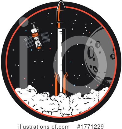 Rocket Clipart #1771229 by Vector Tradition SM