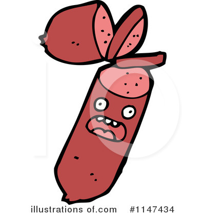 Bratwurst Clipart #1147434 by lineartestpilot