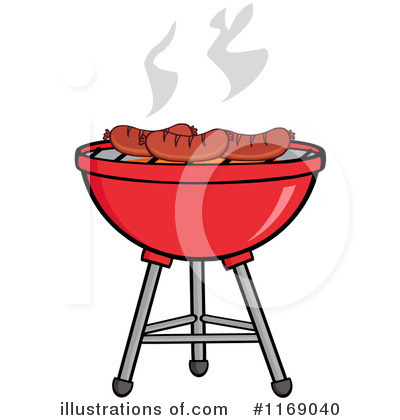 Royalty-Free (RF) Sausage Clipart Illustration by Hit Toon - Stock Sample #1169040