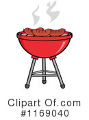Sausage Clipart #1169040 by Hit Toon