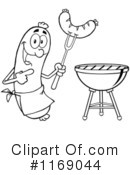 Sausage Clipart #1169044 by Hit Toon