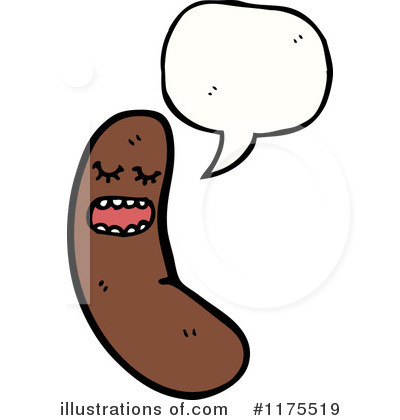 Royalty-Free (RF) Sausage Clipart Illustration by lineartestpilot - Stock Sample #1175519