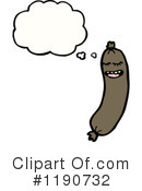 Sausage Clipart #1190732 by lineartestpilot