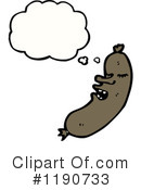 Sausage Clipart #1190733 by lineartestpilot