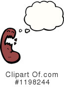 Sausage Clipart #1198244 by lineartestpilot