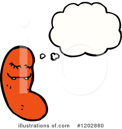Royalty-Free (RF) Sausage Clipart Illustration by lineartestpilot - Stock Sample #1202880