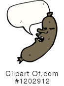 Sausage Clipart #1202912 by lineartestpilot