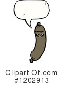 Sausage Clipart #1202913 by lineartestpilot