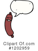 Sausage Clipart #1202959 by lineartestpilot