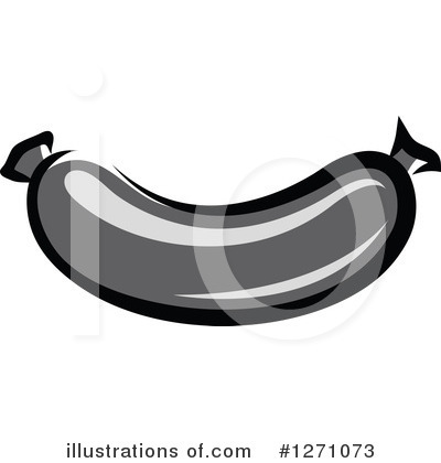 Royalty-Free (RF) Sausage Clipart Illustration by Vector Tradition SM - Stock Sample #1271073