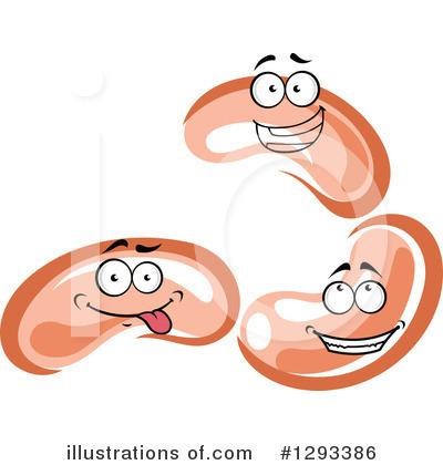 Royalty-Free (RF) Sausage Clipart Illustration by Vector Tradition SM - Stock Sample #1293386