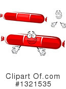 Sausage Clipart #1321535 by Vector Tradition SM