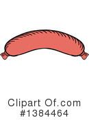 Sausage Clipart #1384464 by Vector Tradition SM