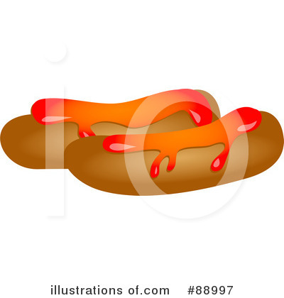 Royalty-Free (RF) Sausage Clipart Illustration by Prawny - Stock Sample #88997