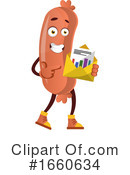Sausage Mascot Clipart #1660634 by Morphart Creations
