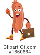 Sausage Mascot Clipart #1660664 by Morphart Creations