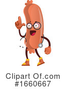 Sausage Mascot Clipart #1660667 by Morphart Creations