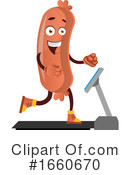 Sausage Mascot Clipart #1660670 by Morphart Creations