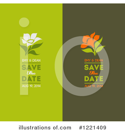 Royalty-Free (RF) Save The Date Clipart Illustration by elena - Stock Sample #1221409