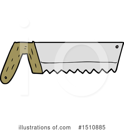 Royalty-Free (RF) Saw Clipart Illustration by lineartestpilot - Stock Sample #1510885