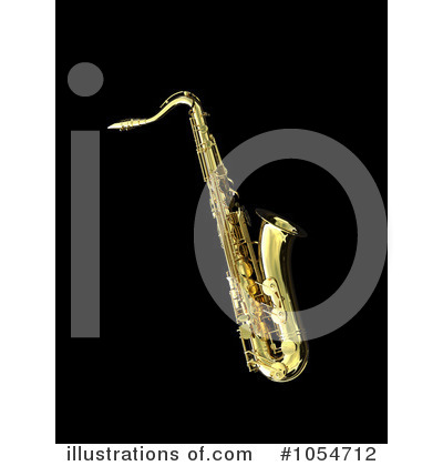 Royalty-Free (RF) Saxophone Clipart Illustration by chrisroll - Stock Sample #1054712