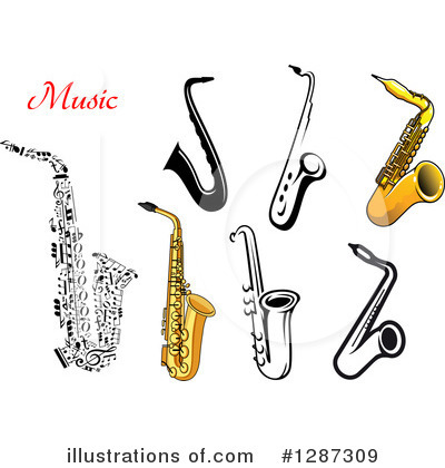Jazz Clipart #1287309 by Vector Tradition SM