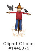 Scarecrow Clipart #1442379 by BNP Design Studio
