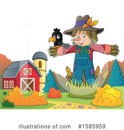 Scarecrow Clipart #1585959 by visekart