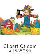 Scarecrow Clipart #1585959 by visekart