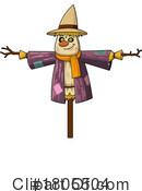 Scarecrow Clipart #1805504 by Hit Toon