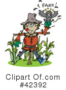 Scarecrow Clipart #42392 by Dennis Holmes Designs