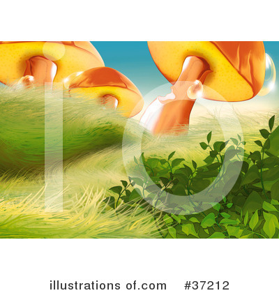 Mushrooms Clipart #37212 by dero